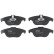 Brake Pad Set, disc brake COTEC GDB1738 TRW, Thumbnail 4