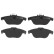 Brake Pad Set, disc brake COTEC GDB1738 TRW, Thumbnail 5