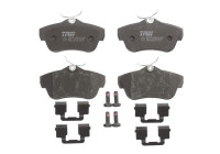 Brake Pad Set, disc brake COTEC GDB1740 TRW