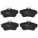Brake Pad Set, disc brake COTEC GDB1740 TRW, Thumbnail 6