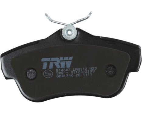 Brake Pad Set, disc brake COTEC GDB1740 TRW, Image 7