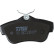 Brake Pad Set, disc brake COTEC GDB1740 TRW, Thumbnail 7