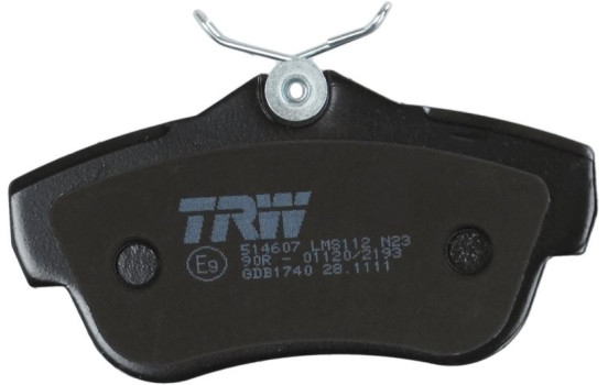 Brake Pad Set, disc brake COTEC GDB1740 TRW, Image 7