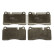 Brake Pad Set, disc brake COTEC GDB1743 TRW, Thumbnail 3