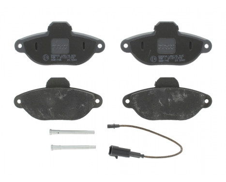 Brake Pad Set, disc brake COTEC GDB1745 TRW