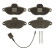 Brake Pad Set, disc brake COTEC GDB1745 TRW, Thumbnail 3