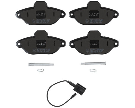 Brake Pad Set, disc brake COTEC GDB1745 TRW, Image 4