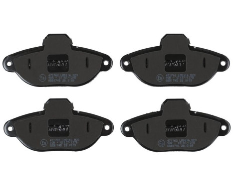 Brake Pad Set, disc brake COTEC GDB1745 TRW, Image 6