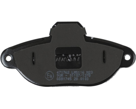 Brake Pad Set, disc brake COTEC GDB1745 TRW, Image 7