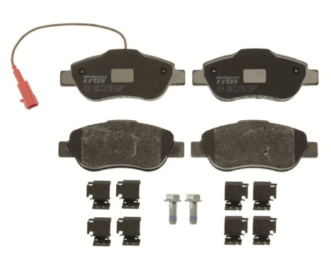 Brake Pad Set, disc brake COTEC GDB1746 TRW, Image 3