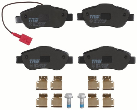 Brake Pad Set, disc brake COTEC GDB1746 TRW, Image 4