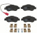 Brake Pad Set, disc brake COTEC GDB1746 TRW, Thumbnail 4