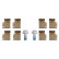 Brake Pad Set, disc brake COTEC GDB1746 TRW, Thumbnail 8