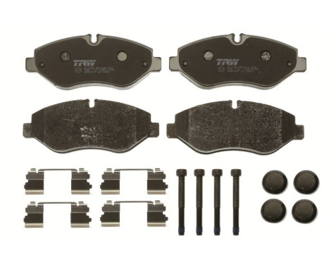 Brake Pad Set, disc brake COTEC GDB1747 TRW, Image 3
