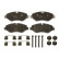 Brake Pad Set, disc brake COTEC GDB1747 TRW, Thumbnail 3