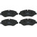 Brake Pad Set, disc brake COTEC GDB1747 TRW, Thumbnail 5
