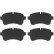 Brake Pad Set, disc brake COTEC GDB1748 TRW, Thumbnail 4