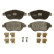 Brake Pad Set, disc brake COTEC GDB1750 TRW, Thumbnail 3