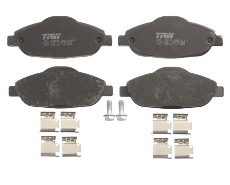 Brake Pad Set, disc brake COTEC GDB1761 TRW