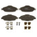 Brake Pad Set, disc brake COTEC GDB1761 TRW, Thumbnail 3