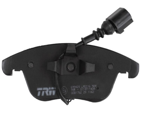Brake Pad Set, disc brake COTEC GDB1762 TRW, Image 5