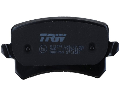Brake Pad Set, disc brake COTEC GDB1763 TRW, Image 5