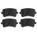 Brake Pad Set, disc brake COTEC GDB1763 TRW, Thumbnail 8