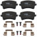 Brake Pad Set, disc brake COTEC GDB1765 TRW, Thumbnail 4