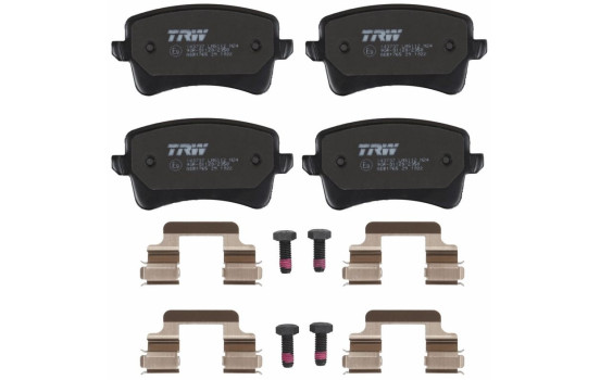 Brake Pad Set, disc brake COTEC GDB1765 TRW, Image 4
