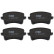 Brake Pad Set, disc brake COTEC GDB1765 TRW, Thumbnail 6