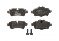 Brake Pad Set, disc brake COTEC GDB1766 TRW