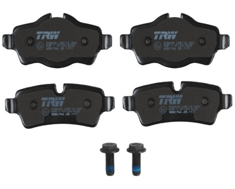 Brake Pad Set, disc brake COTEC GDB1766 TRW, Image 4