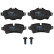 Brake Pad Set, disc brake COTEC GDB1766 TRW, Thumbnail 4
