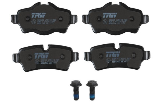 Brake Pad Set, disc brake COTEC GDB1766 TRW, Image 4