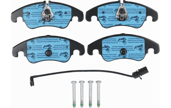 Brake Pad Set, disc brake COTEC GDB1768 TRW, Image 3