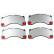 Brake Pad Set, disc brake COTEC GDB1774 TRW, Thumbnail 4