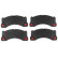 Brake Pad Set, disc brake COTEC GDB1774 TRW, Thumbnail 5