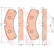 Brake Pad Set, disc brake COTEC GDB1780 TRW