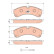 Brake Pad Set, disc brake COTEC GDB1780 TRW, Thumbnail 2