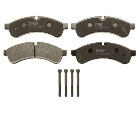 Brake Pad Set, disc brake COTEC GDB1780 TRW, Image 3