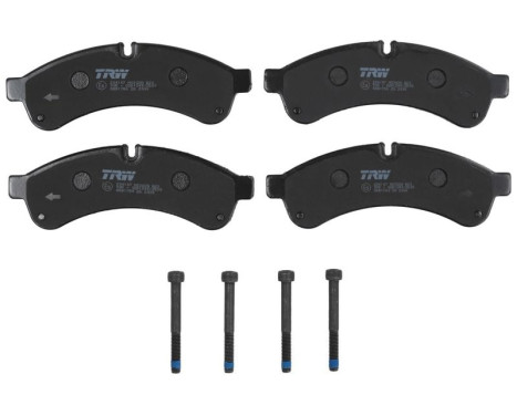 Brake Pad Set, disc brake COTEC GDB1780 TRW, Image 4