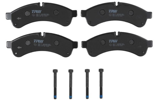 Brake Pad Set, disc brake COTEC GDB1780 TRW, Image 4