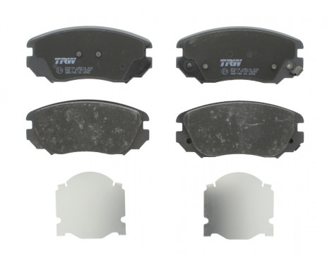 Brake Pad Set, disc brake COTEC GDB1782 TRW