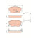 Brake Pad Set, disc brake COTEC GDB1782 TRW, Thumbnail 2