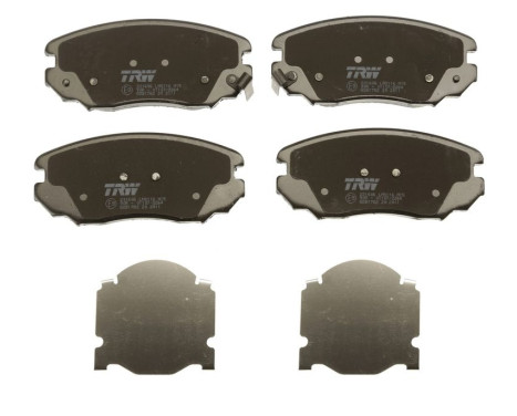 Brake Pad Set, disc brake COTEC GDB1782 TRW, Image 3
