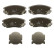 Brake Pad Set, disc brake COTEC GDB1782 TRW, Thumbnail 3