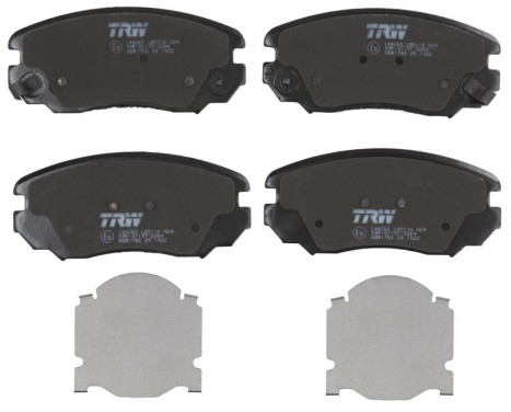 Brake Pad Set, disc brake COTEC GDB1782 TRW, Image 4