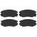 Brake Pad Set, disc brake COTEC GDB1782 TRW, Thumbnail 5