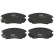 Brake Pad Set, disc brake COTEC GDB1782 TRW, Thumbnail 6