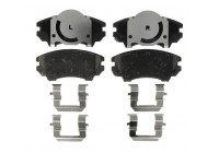 Brake Pad Set, disc brake COTEC GDB1783 TRW